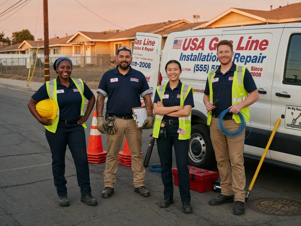 Gas Line Installation company in Lewisburg, OH